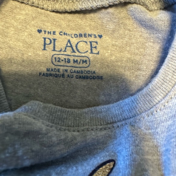 The children’s place penguin long sleeve tee 12-18 months - Picture 2 of 3